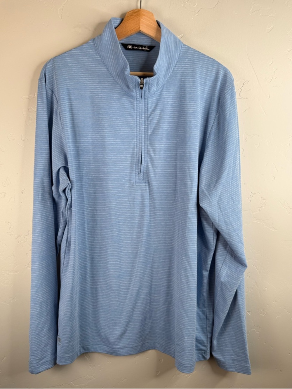 Travis Mathew Havasu 2.0 Quarter Zip Long Sleeve Golf Shirt Large - Picture 2 of 11